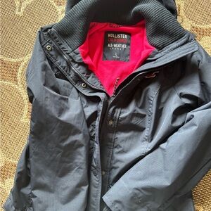 Hollister Black All-Weather Jacket